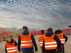 Besuch der Azubis der Firma Wölpert